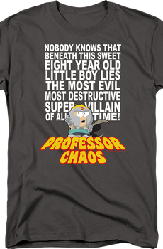 Professor Chaos South Park T-Shirt