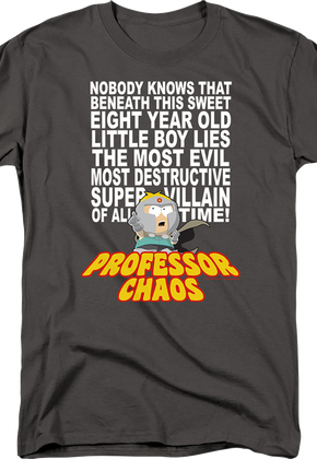 Professor Chaos South Park T-Shirt