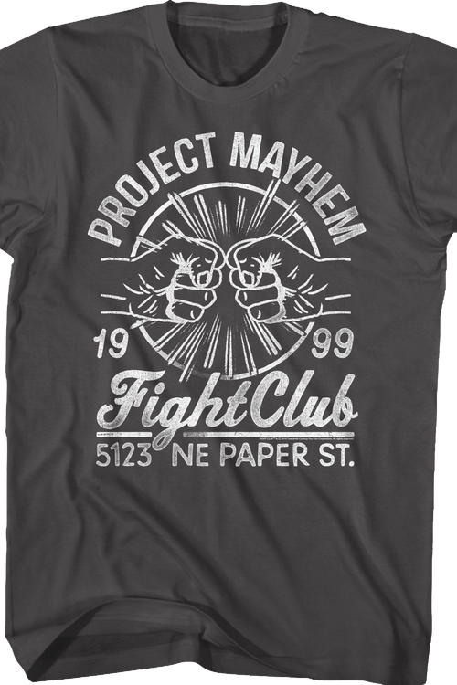 Project Mayhem 1999 Fight Club T-Shirtmain product image