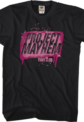 Project Mayhem Fight Club Shirt
