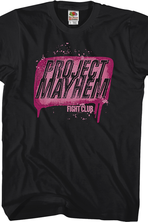 Project Mayhem Fight Club Shirtmain product image