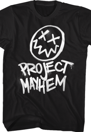 Project Mayhem Graffiti Fight Club T-Shirt