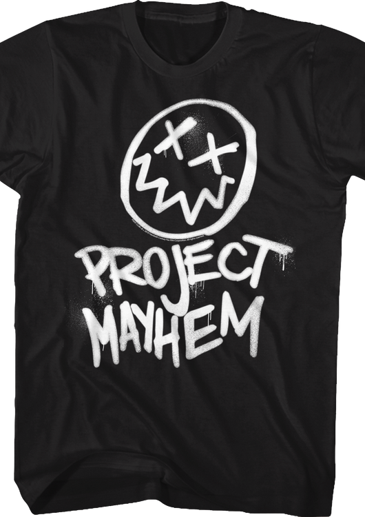 Project Mayhem Graffiti Fight Club T-Shirt - main product image