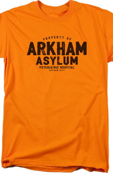 Property Of Arkham Asylum DC Comics T-Shirt