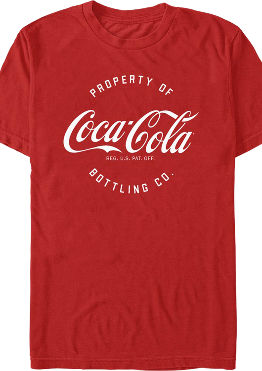 Property Of Coca-Cola T-Shirt - main product image