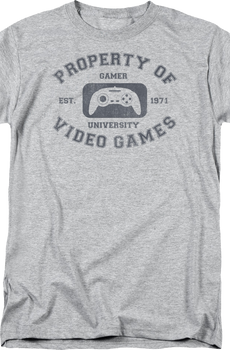 Property Of Video Games T-Shirt