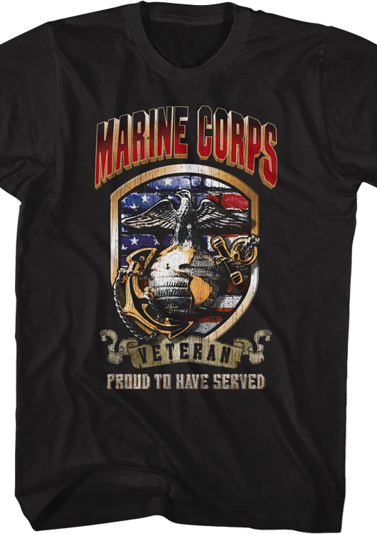 Proud To Have Served Marine Corps T-Shirt - main product image