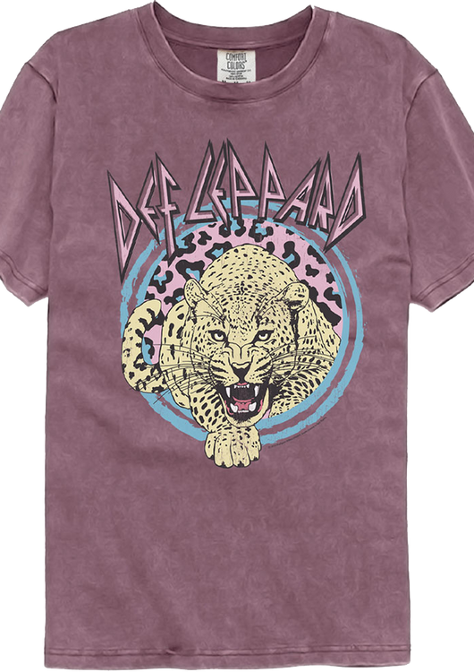 Prowl Def Leppard Comfort Colors Brand T-Shirt - main product image