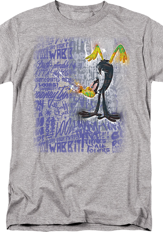 Psychedelic Daffy Duck Looney Tunes T-Shirt - main product image