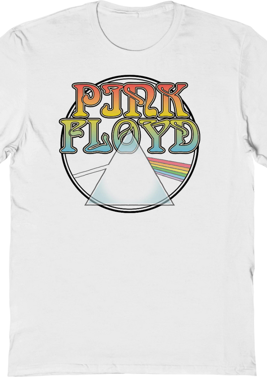 Psychedelic Dark Side of the Moon Pink Floyd T-Shirt - main product image
