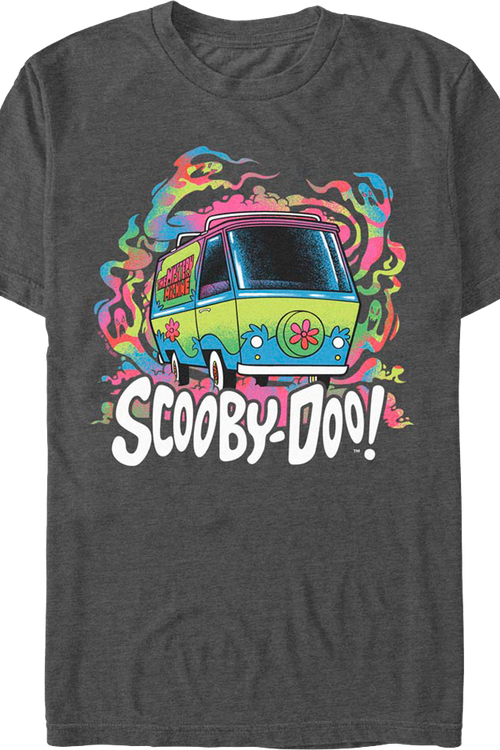 Psychedelic Ghosts Scooby-Doo T-Shirtmain product image