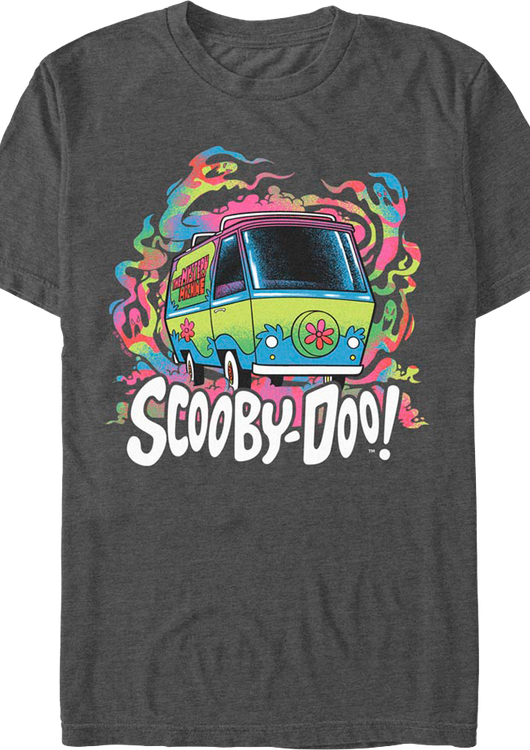 Psychedelic Ghosts Scooby-Doo T-Shirt - main product image