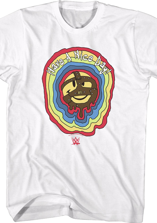 Psychedelic Have A Nice Day Mankind T-Shirt - main product image