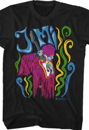 Psychedelic Jimi Hendrix T-Shirt