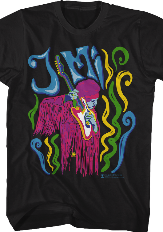 Psychedelic Jimi Hendrix T-Shirt - main product image