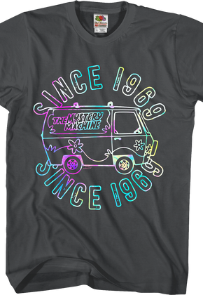 Psychedelic Mystery Machine Scooby-Doo T-Shirt