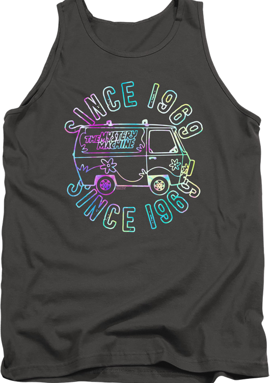 Psychedelic Mystery Machine Scooby-Doo Tank Top - main product image