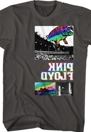 Rainbow Animals Pink Floyd T-Shirt