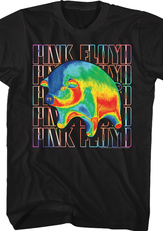 Psychedelic Pink Floyd T-Shirt - main product image