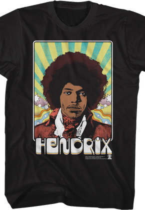 Psychedelic Poster Jimi Hendrix T-Shirt