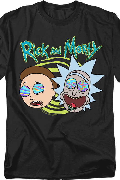 Psychedelic Rick And Morty T-Shirtmain product image