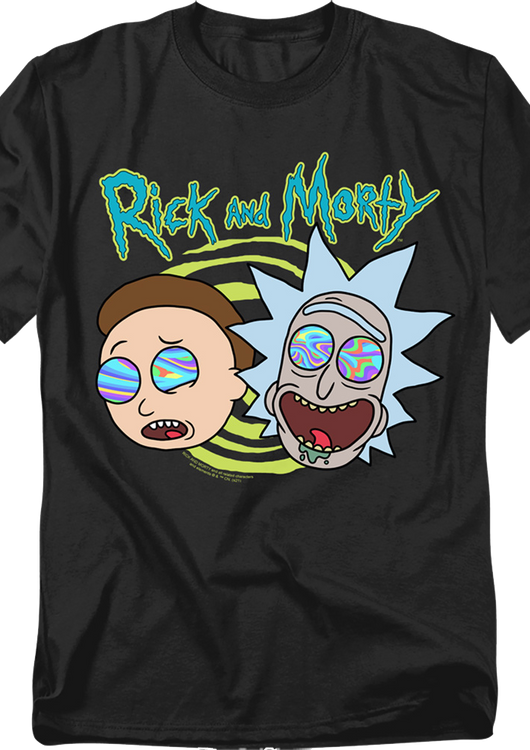 Psychedelic Rick And Morty T-Shirt - main product image