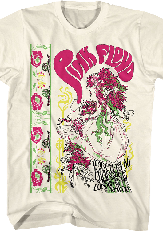 Psychedelic Tea Pink Floyd T-Shirt - main product image