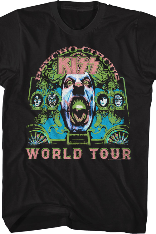Psycho Circus World Tour KISS T-Shirtmain product image
