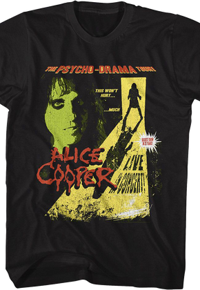 Psycho-Drama Tour Alice Cooper T-Shirt