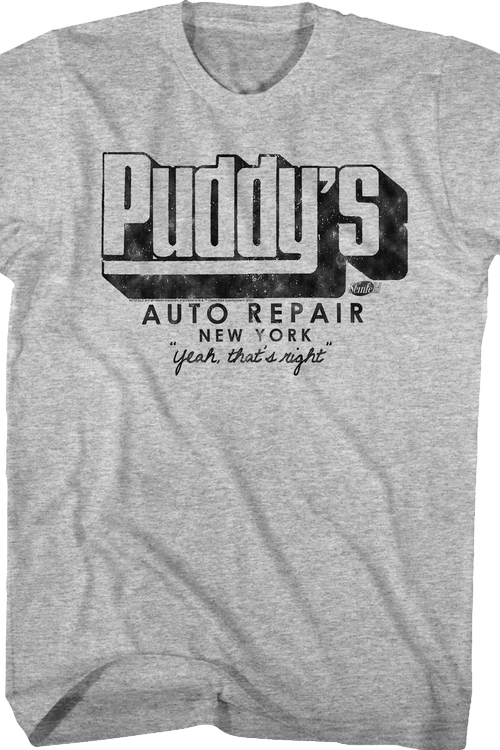 Seinfeld Puddys Auto Repair Shirtmain product image