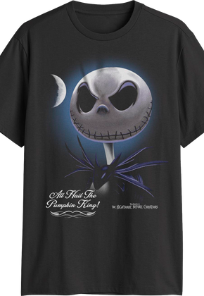 Pumpkin King Moon Nightmare Before Christmas T-Shirt