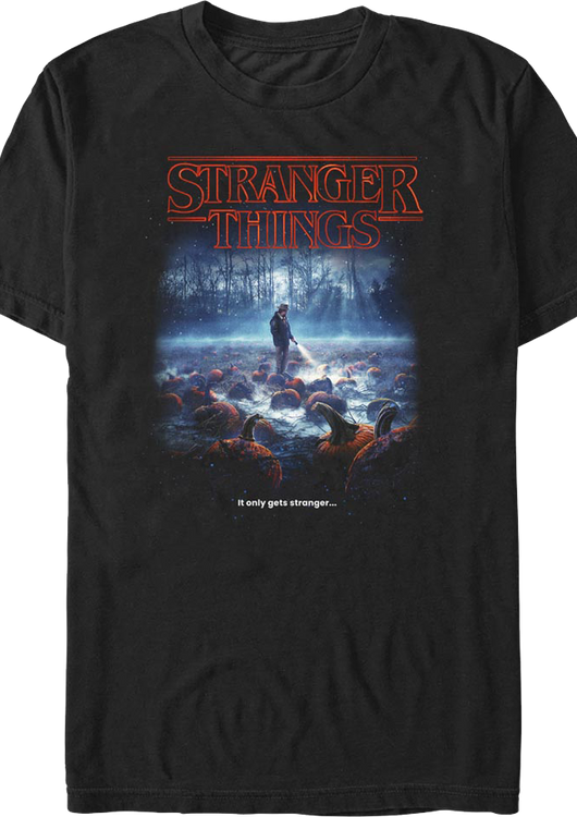 Pumpkin Patch Stranger Things T-Shirt - main product image