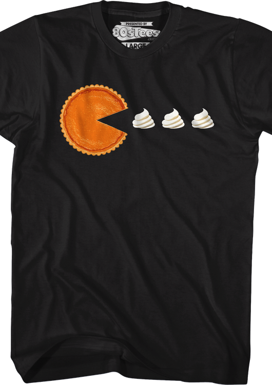 Pumpkin Pie Pac-Man T-Shirt - main product image