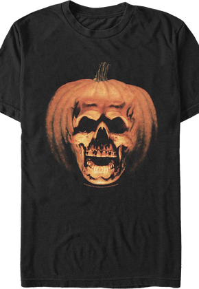 Pumpkin Skull Halloween II T-Shirt