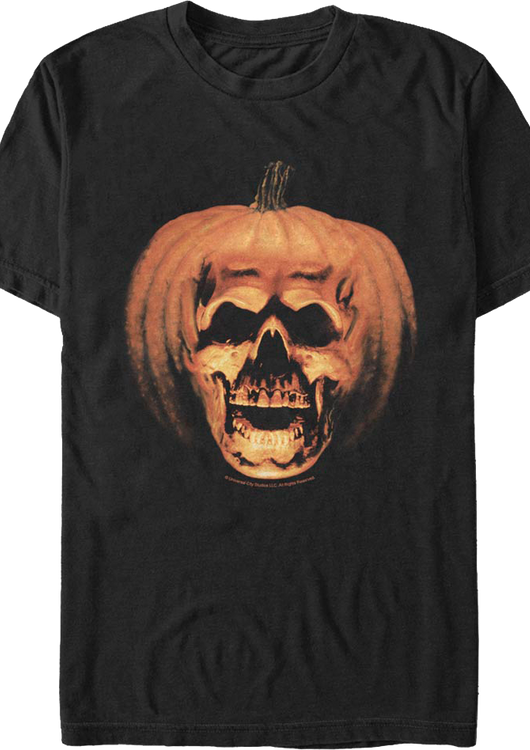 Pumpkin Skull Halloween II T-Shirt - main product image