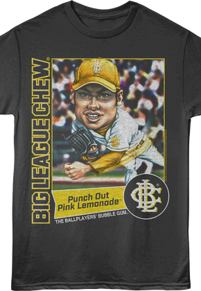 Punch Out Pink Lemonade Pitch Big League Chew T-Shirt