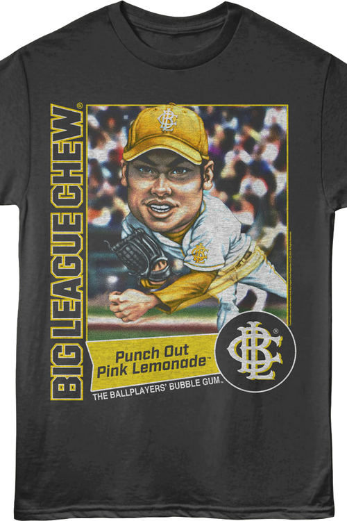 Punch Out Pink Lemonade Pitch Big League Chew T-Shirt - main product image