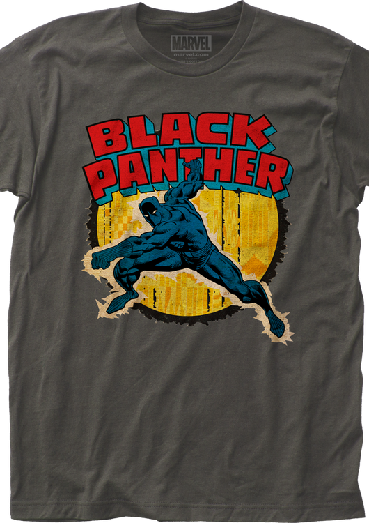 Punching Black Panther T-Shirt - main product image