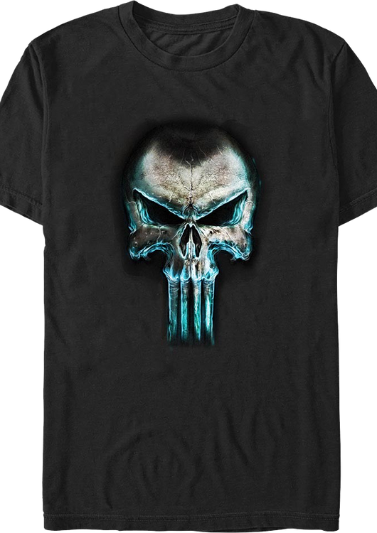 Punisher Hairline Logo Marvel Comics T-Shirt - main product image