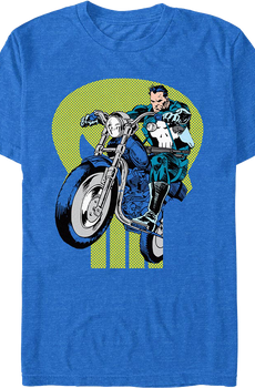 Punisher Motorcycle Marvel Comics T-Shirt