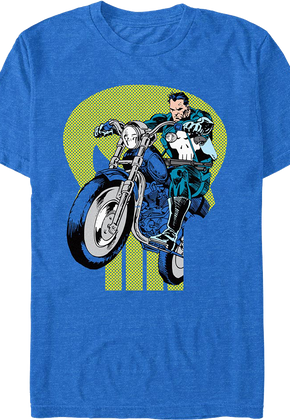 Punisher Motorcycle Marvel Comics T-Shirt