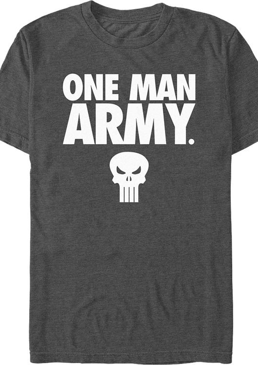 Punisher One Man Army Marvel Comics T-Shirt - main product image