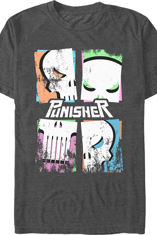 Punisher Pop Art Logo Marvel Comics T-Shirtmain product image