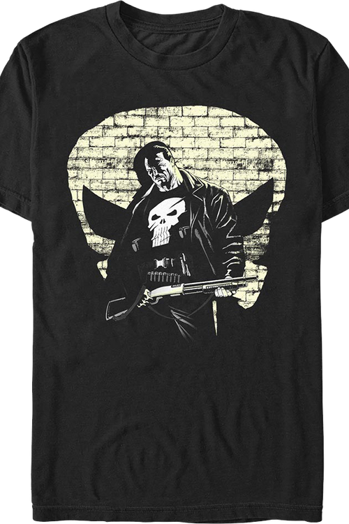 Punisher Skull Spotlight Marvel Comics T-Shirtmain product image