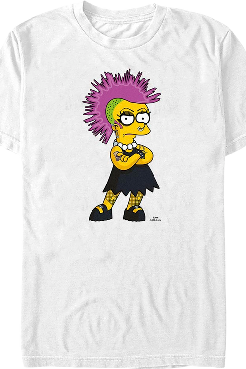 Punk Lisa Simpsons T-Shirtmain product image