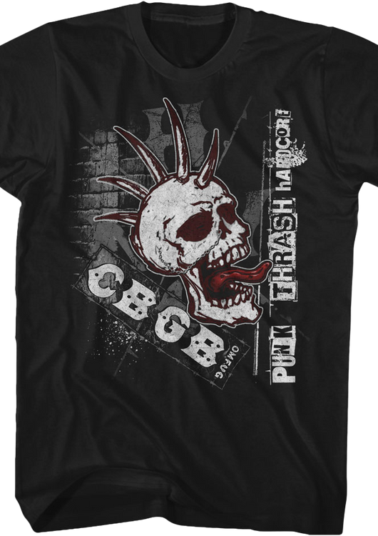 Punk Thrash CBGB T-Shirt - main product image