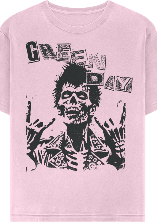 Punk Zombie Green Day T-Shirt - main product image
