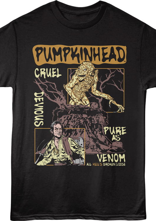 Pure As Venom Pumpkinhead T-Shirt - main product image