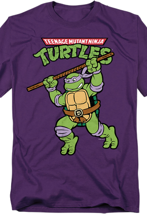 Purple Donatello Teenage Mutant Ninja Turtles T-Shirt