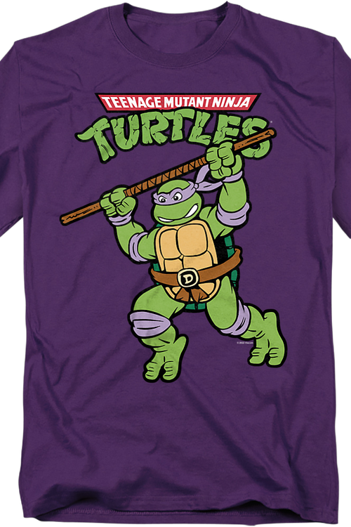 Purple Donatello Teenage Mutant Ninja Turtles T-Shirt - main product image